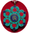 tibetisches Lotus Amulett mit OM