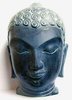 Steinskulptur Buddha Kopf  23 cm