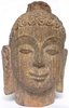 Steinskuptur Buddha Kopf