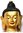 Amitabha Buddha vergoldet