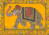 Seidenmalerei, Elefanten