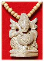 Holzkette Ganesh
