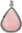 Anhänger Sterling-Silber/pink Opal