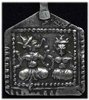 antikes Silberamulett  Glücksamulett mit Ganesh