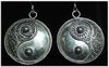 Ohrringe Sterling Silber  mit Yin Yang Symbol