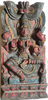 antikes tibetisches Holzrelief Lakshmi