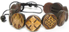 Armband mit den 8 tibetischen Glückssymbolen