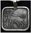 antikes Silberamulett Glücksamulett mit Tierpiktogramm