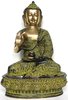Amoghasiddhi Buddha Statue mit Schale